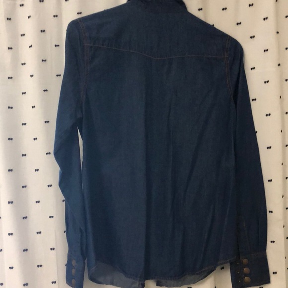 Denim button up Shirt - Picture 4 of 5